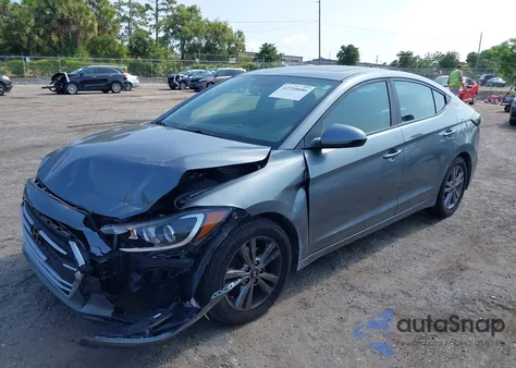 2018 Hyundai Elantra Value Edition from USA, damaged, VIN KMHD84LF2JU575594